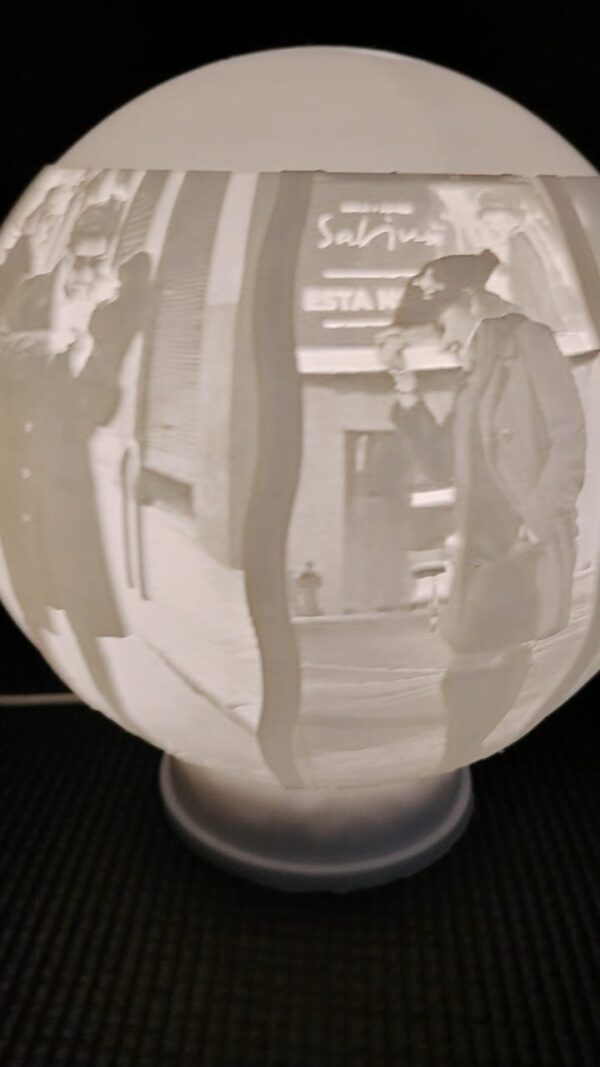 Esfera3 Esfera iluminada